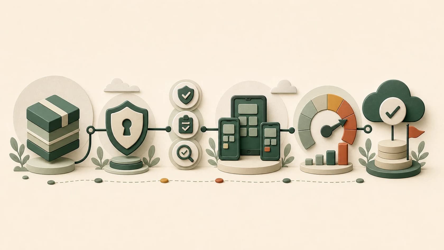 Illustration of a controlled Google Play production release